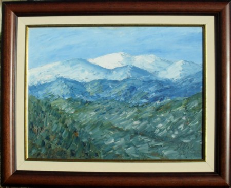 SERRA COM NEVE